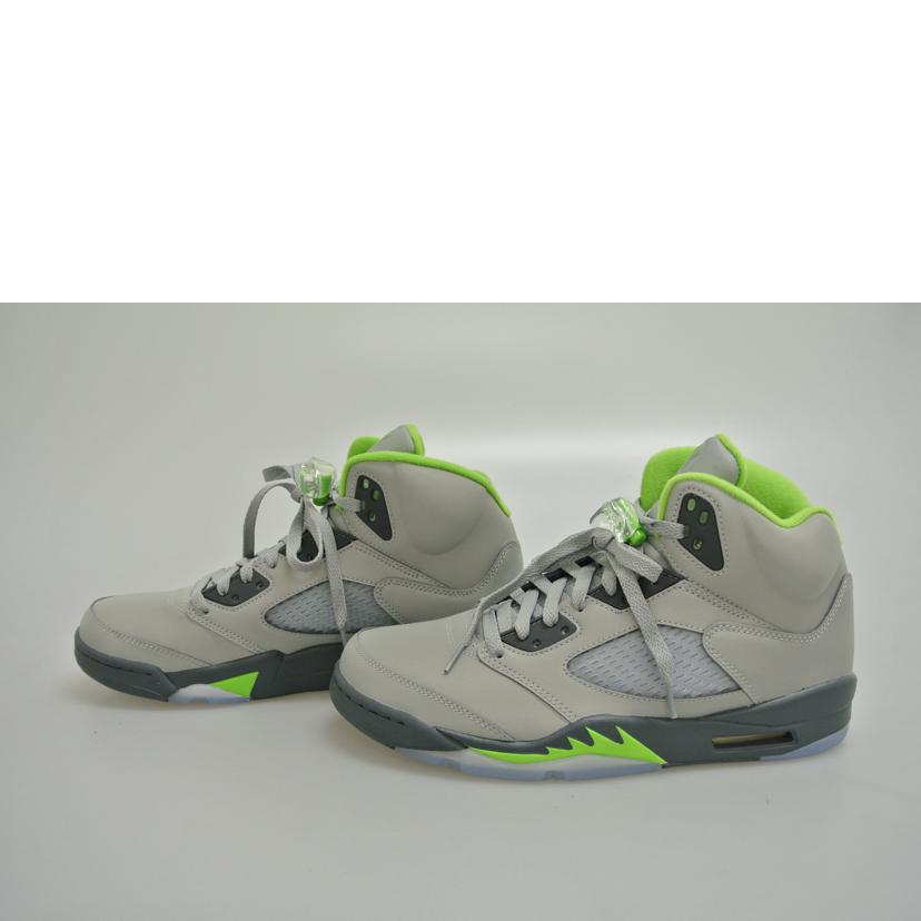 NIKE ナイキ/AIR JORDAN 5 RETRO GREEN BEAN/DM9014-003//SAランク/87