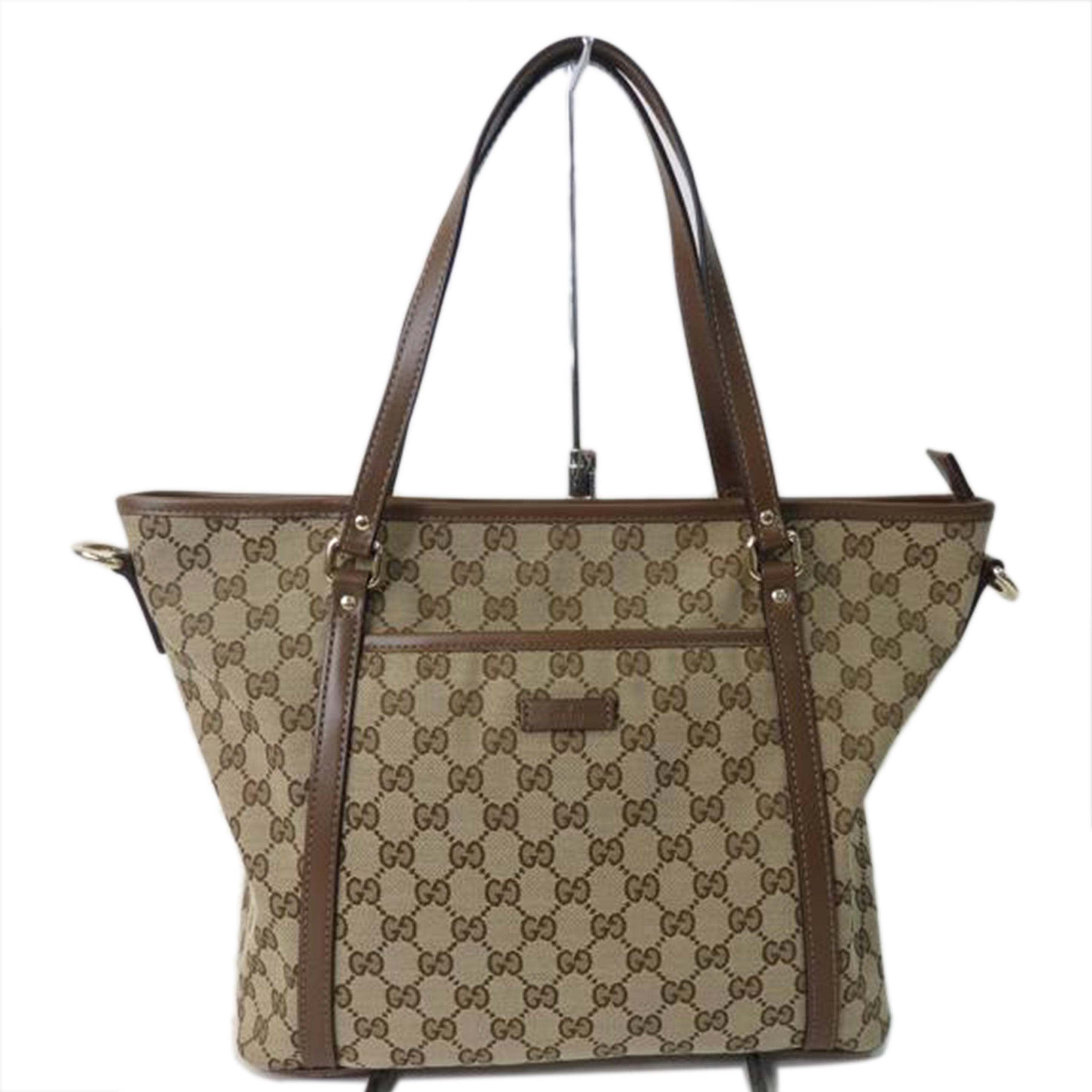 GUCCI グッチ/GGキャンバス2wayハンドバッグ/茶/388929//467891/Aランク/84