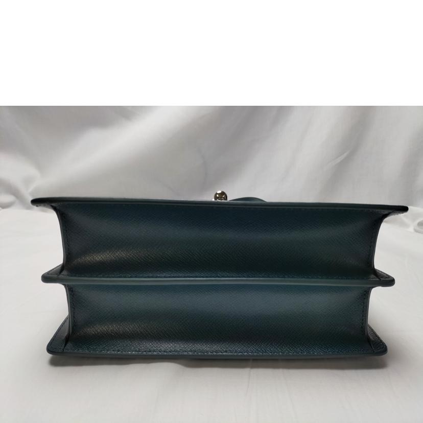 Vivienne Westwood ヴィヴィアンウエストウッド/SOFIA レザーショルダーバッグ グリーン//ABランク/52