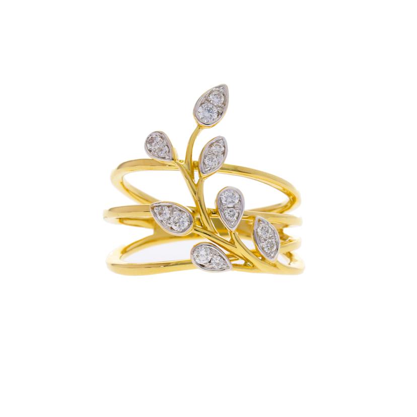 / K18ダイヤリング0.24ct//Aランク/75