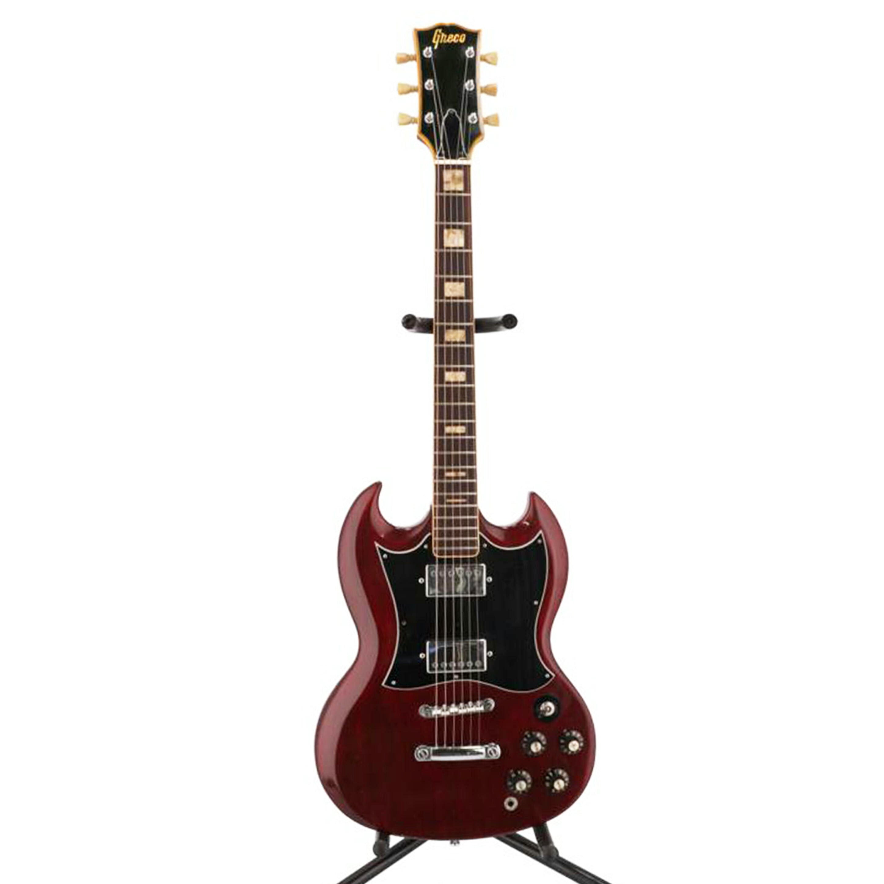 【ジャンク品】Greco エレキギター SG ヴィンテージ ジャンク品】Greco エレキギター SG ヴィンテージ