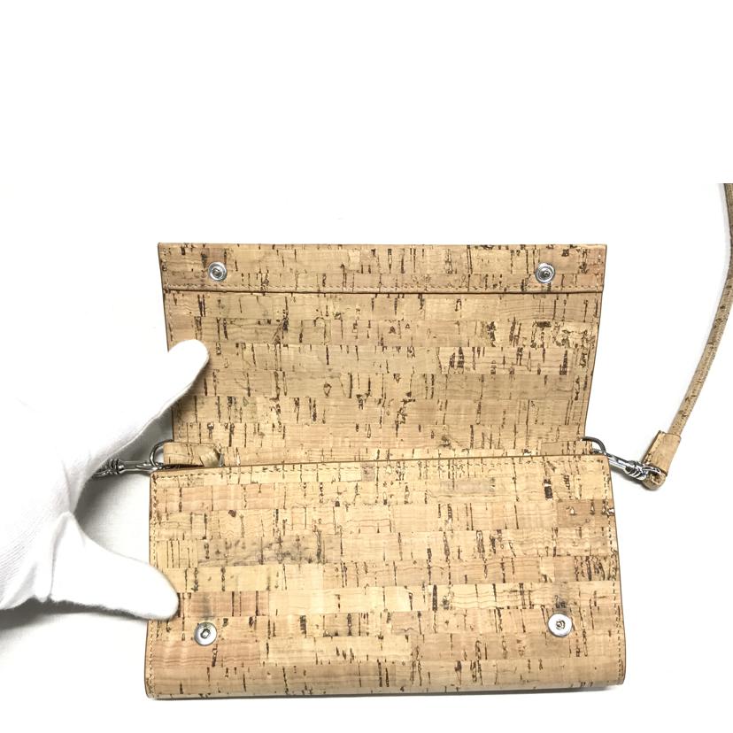 MM6 エムエムシックス/コルク調 長財布 小銭入れ付き//ABランク/51