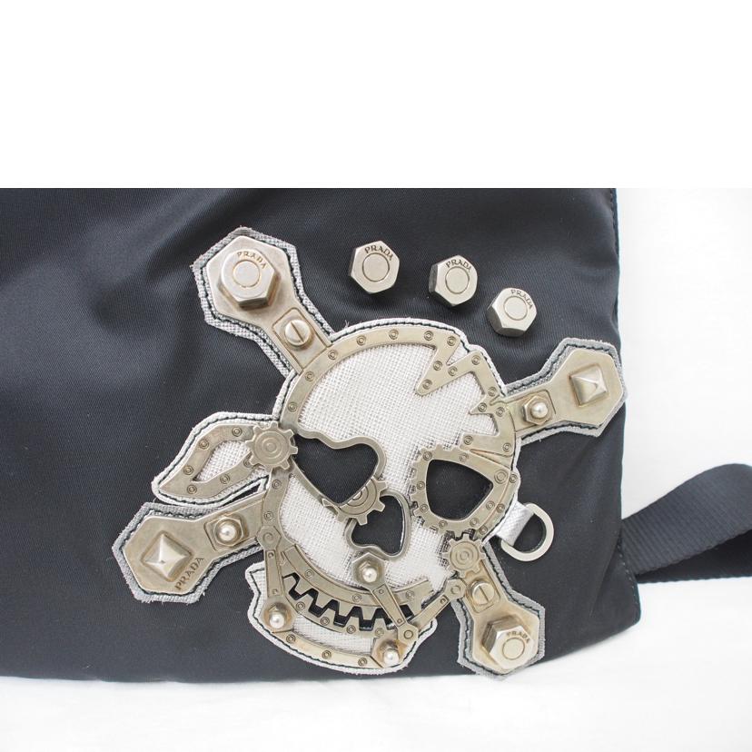 PRADA プラダ/ナイロン/スカル/ショルダー//Bランク/78