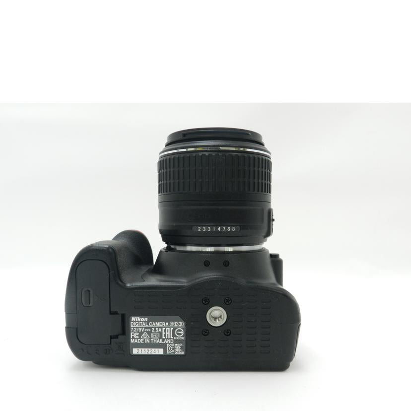 Nikon ニコン/18-55レンズキット/デジタル一眼レフカメラ/D3300//2112241/Aランク/69