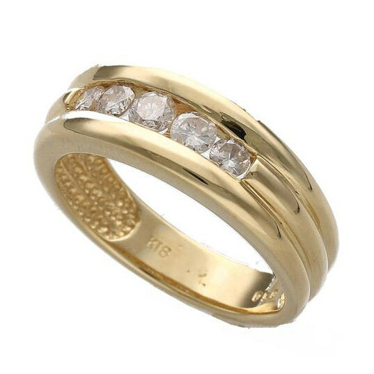 K18ダイヤリング0.50ct//ABランク/75