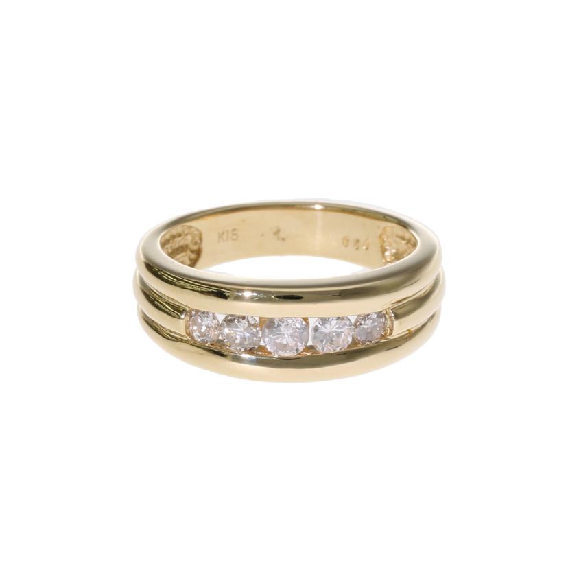 K18ダイヤリング0.50ct//ABランク/75