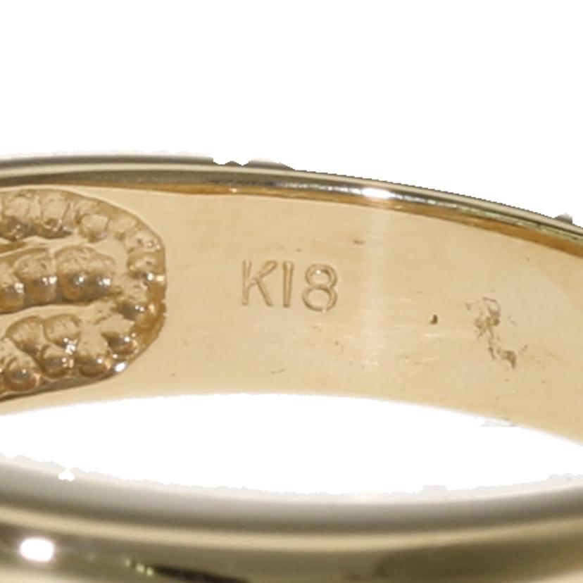 K18ダイヤリング0.50ct//ABランク/75