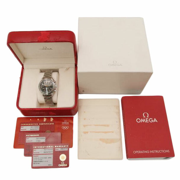 OMEGA オメガ 腕時計 2000本限定 オーバーホール済 外装新品仕上済 クロノグラフ メンズ/スピードマスター・デイト/日本限定/3211.50//84547077/SAランク/69