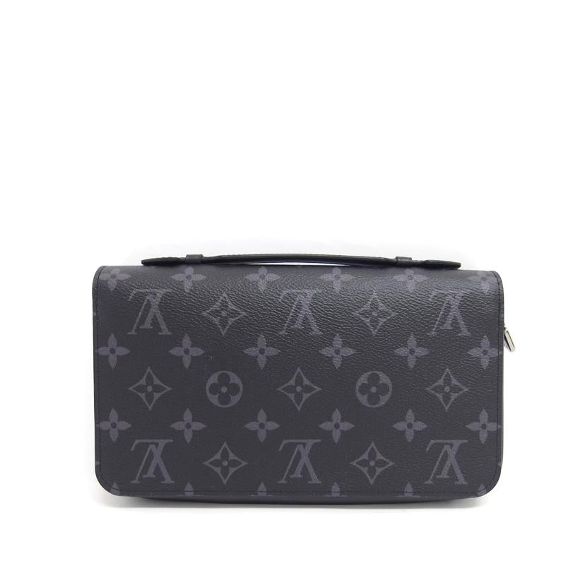 LV ルイ・ヴィトン ラウンドジップウォレット セカンドバッグ/ジッピーXL/モノグラム/エクリプス/M61698//ICチ***/Aランク/04