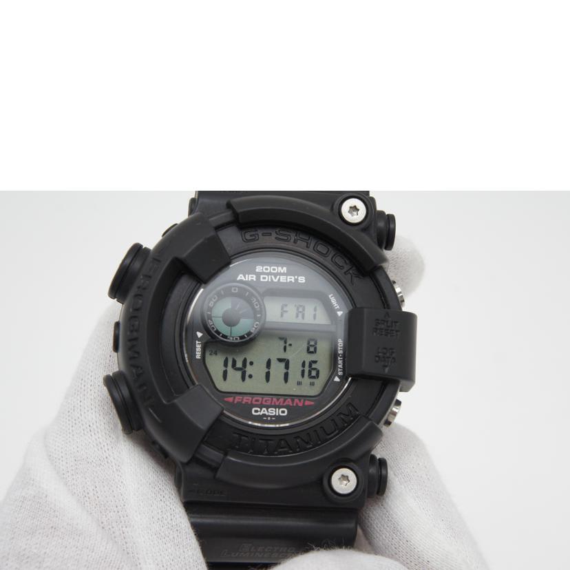 CASIO/G-SHOCK/FROGMAN/MEN IN BLACK/DW-8200//790975/BCランク/75
