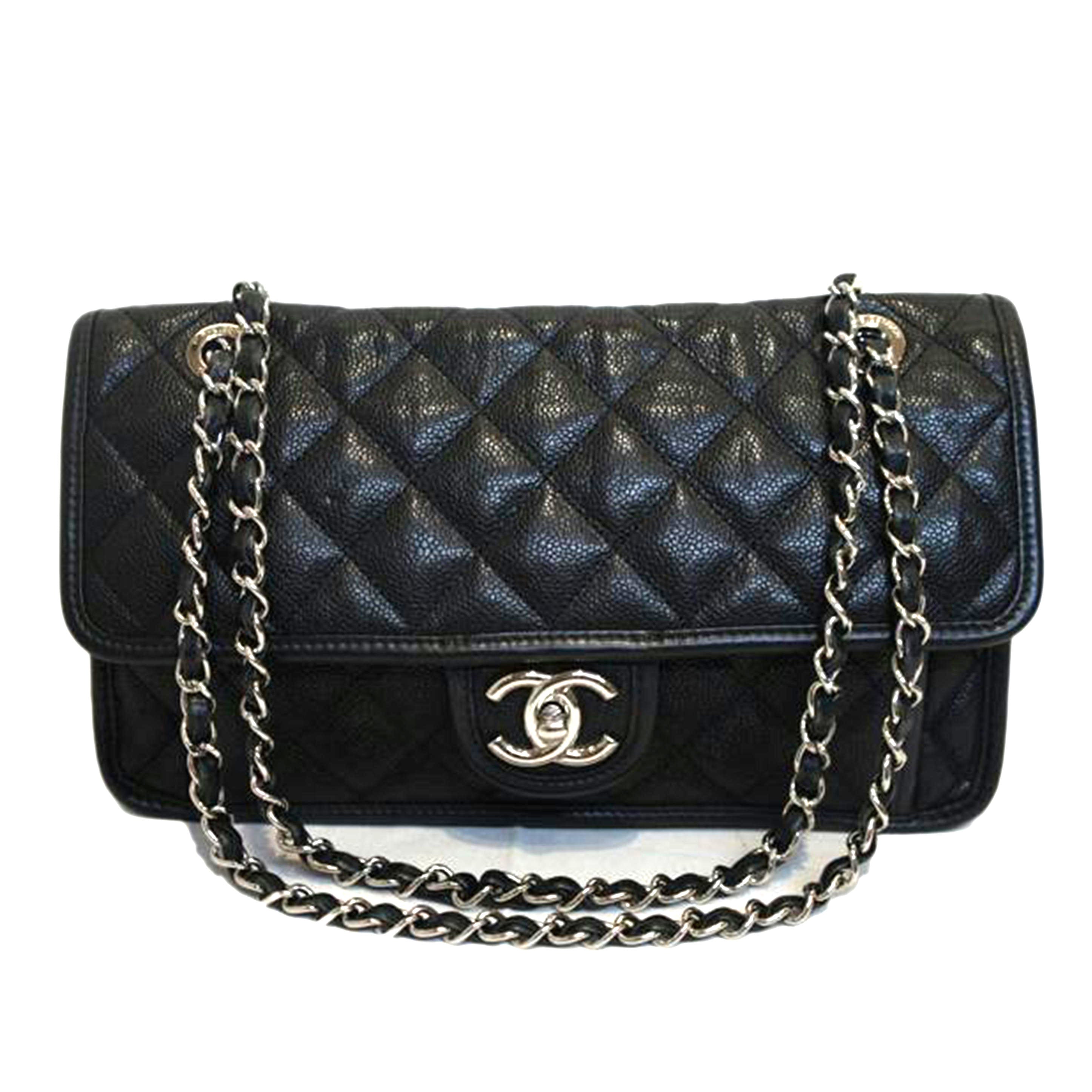 CHANEL シャネル/フレンチリビエラマトラッセソフトキャビアスキンチェーンショルダー//17330547/ABランク/92