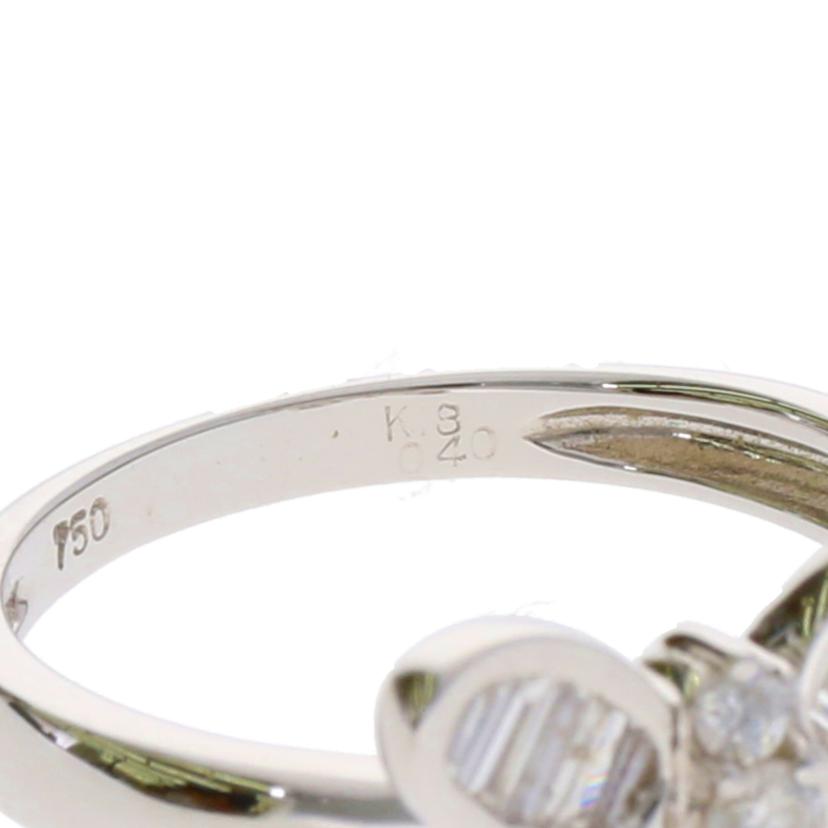/ K18ダイヤリング0.40ct//Aランク/75