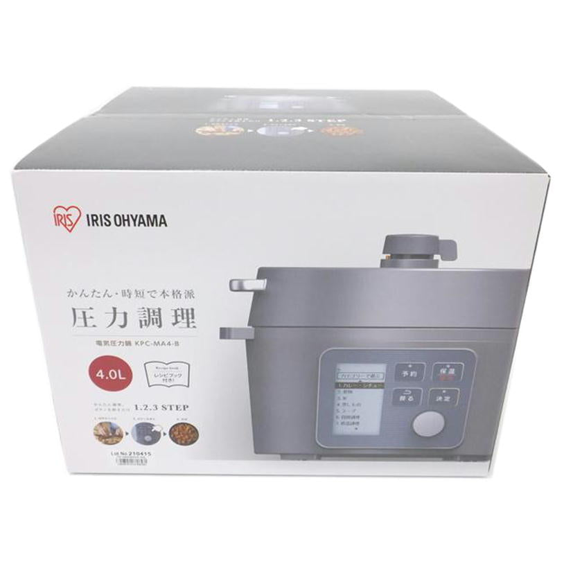 IRIS OHYAMA アイリスオーヤマ/電気圧力鍋/KPC-MA4-B//SAランク/88