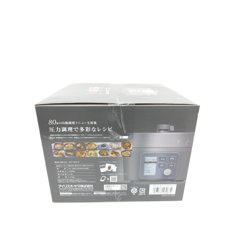 IRIS OHYAMA アイリスオーヤマ/電気圧力鍋/KPC-MA4-B//SAランク/88