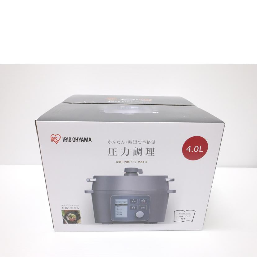 IRIS OHYAMA アイリスオーヤマ/電気圧力鍋/KPC-MA4-B//SAランク/88