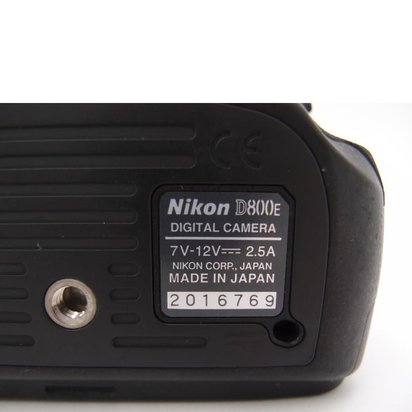 Nikon ニコン/デジタル一眼レフカメラ/D800Eボディ//2016769/Aランク/69