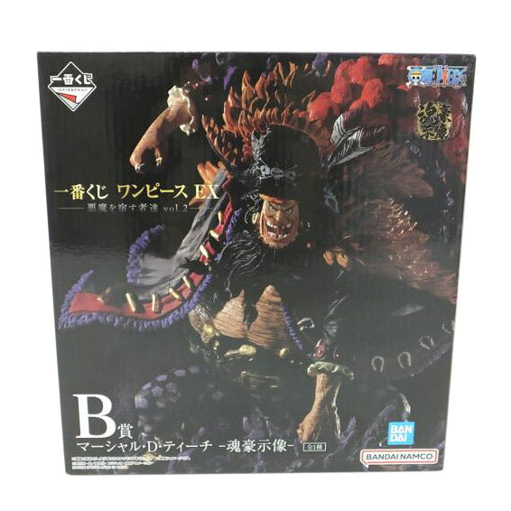 BANDAI バンダイ/マーシャル・D・ティーチ -魂豪示像- 「一番くじ ワンピース EX 悪魔を宿す者達 vol.2」 B賞 フィギュア//SAランク/88
