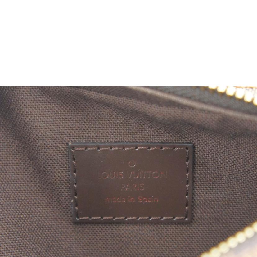 LOUIS VUITTON ルイヴィトン ルイ・ヴィトン ビトン ダミエ・エベヌ 市松模様 ブラウン 茶 ウエストポーチ ショルダーバッグ ハンドバッグ トートバッグ ブラウン メンズ レディース 定番 人気 LV 斜め掛け 肩がけ/ジェロニモス/ダミエ/エベヌ/N51994//UB5***/SAランク/75