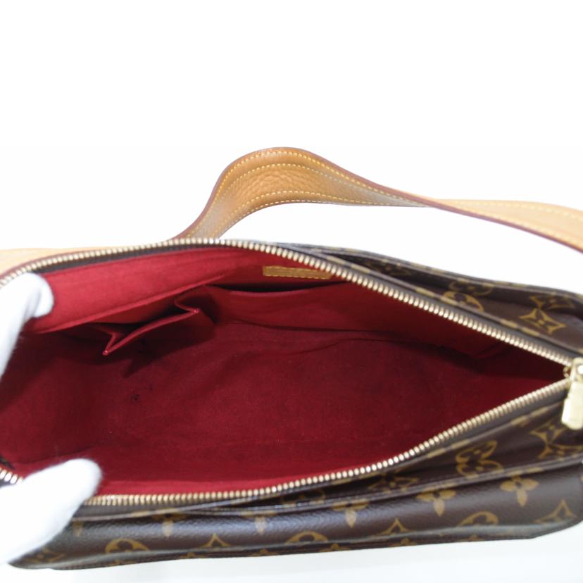 LOUIS VUITTON ルイヴィトン ルイ・ヴィトン ビトン ショルダーバッグ ハンドバッグ ブラウン レディース 定番 人気 LV 肩がけ/ヴィバ・シテGM/モノグラム/M51163//AR0***/ABランク/69