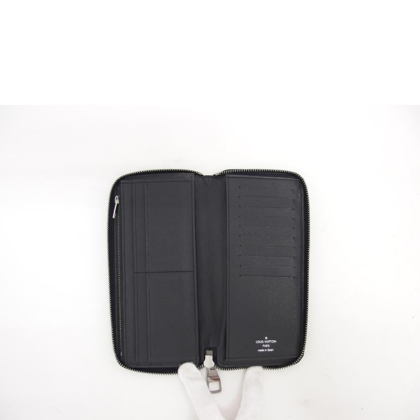 LV ルイ・ヴィトン ラウンドファスナー長財布/ジッピーウォレット・ヴェルティカル/モノグラム/エクリプス/M62295//GI1***/Bランク/04