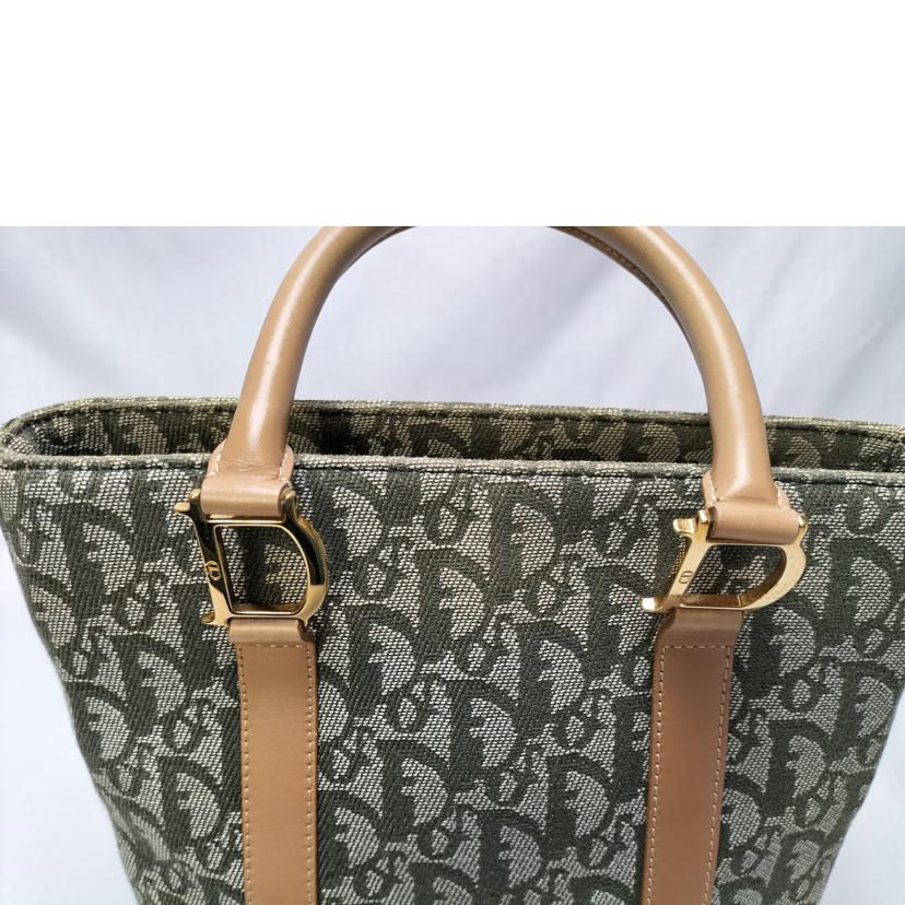 Christian Dior クリスチャンディオール/トロッター ヴィンテージ トートバッグ//Bランク/52