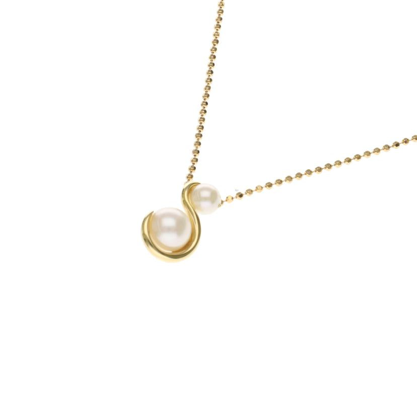 / K18アコヤパールネックレス//Aランク/75