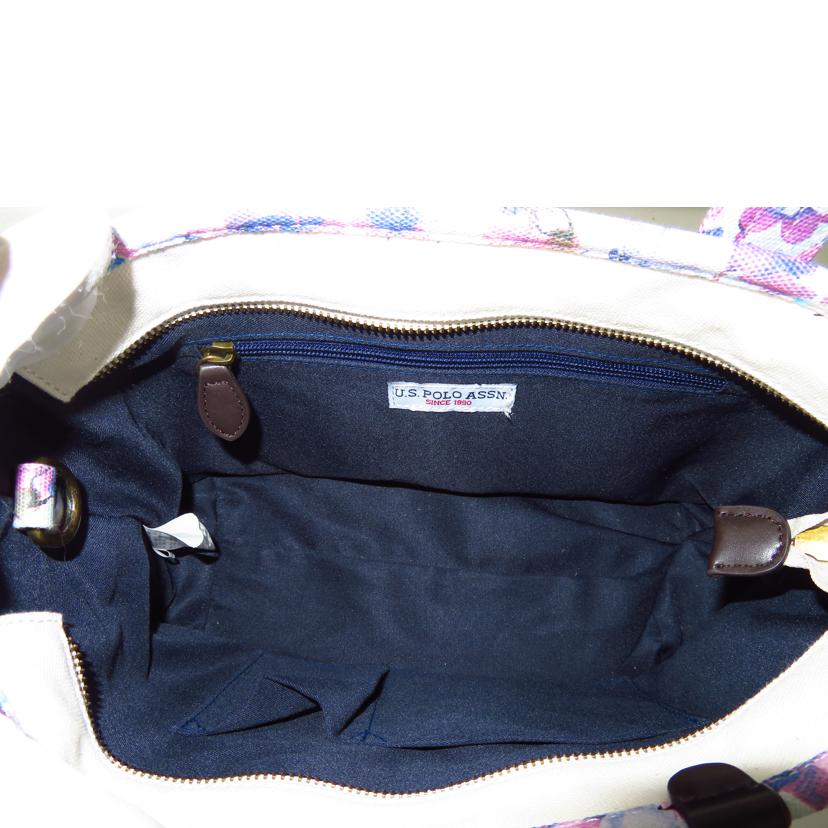 US POLO ASSN/フラワートート//ABランク/81