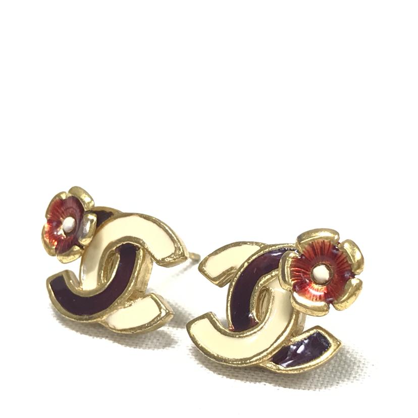 CHANEL シャネル/CHANELココマーク カメリアピアス//Bランク/51