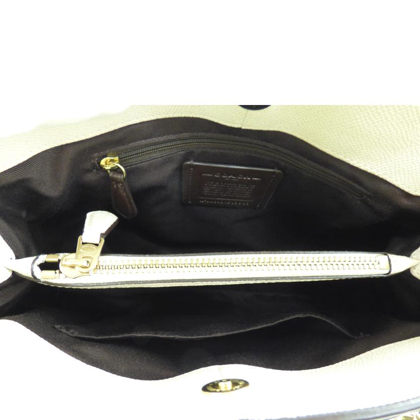 COACH コーチ/レザー2WAYバッグ/F13683//A18**/Bランク/64