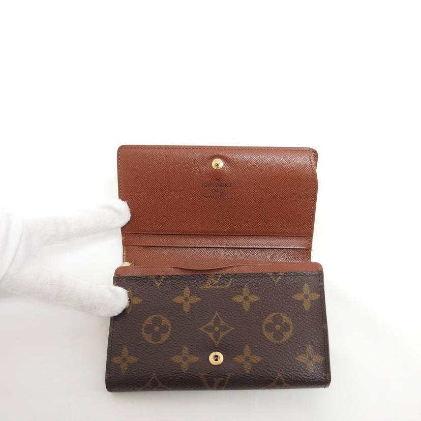 LV ルイヴィトン/ポルトモネ・ビエ・トレゾール/モノグラム/M61730//C10061/Bランク/04