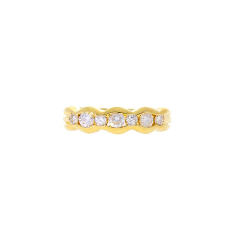 / K18ダイヤリング0.50ct//Aランク/75