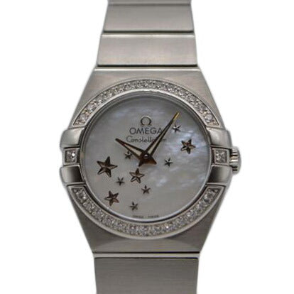 OMEGA オメガ/コンステレーションダイヤベゼルブラッシュクォーツ/123.15.24.60.05.003//91771640/Aランク/89