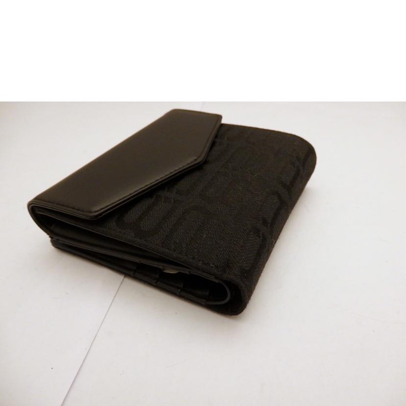 BALENCIAGA BALENCIAGA/BBキャンバスレザー二つ折り財布//SAランク/95