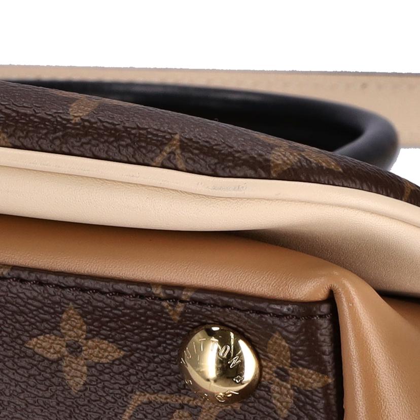 LOUIS VUITTON ルイヴィトン ルイ・ヴィトン ビトン ショルダーバッグ ハンドバッグ トートバッグ ブラウン メンズ レディース 定番 人気 LV 斜め掛け 肩がけ/ミルフィーユ/モノグラム/セサミ・ペッシュ/M44255//CA5***/SAランク/75