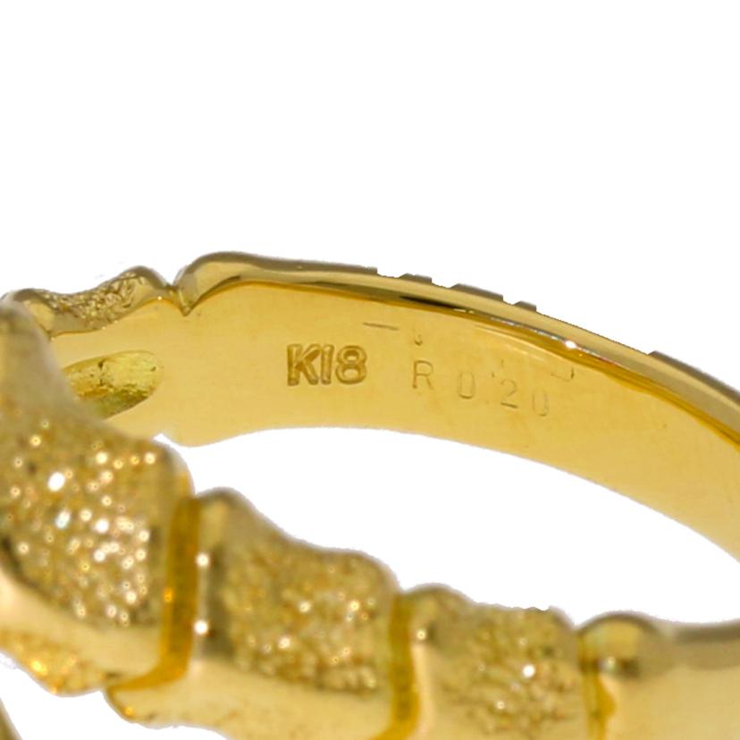 K18ルビーリング0.20ct//Aランク/75