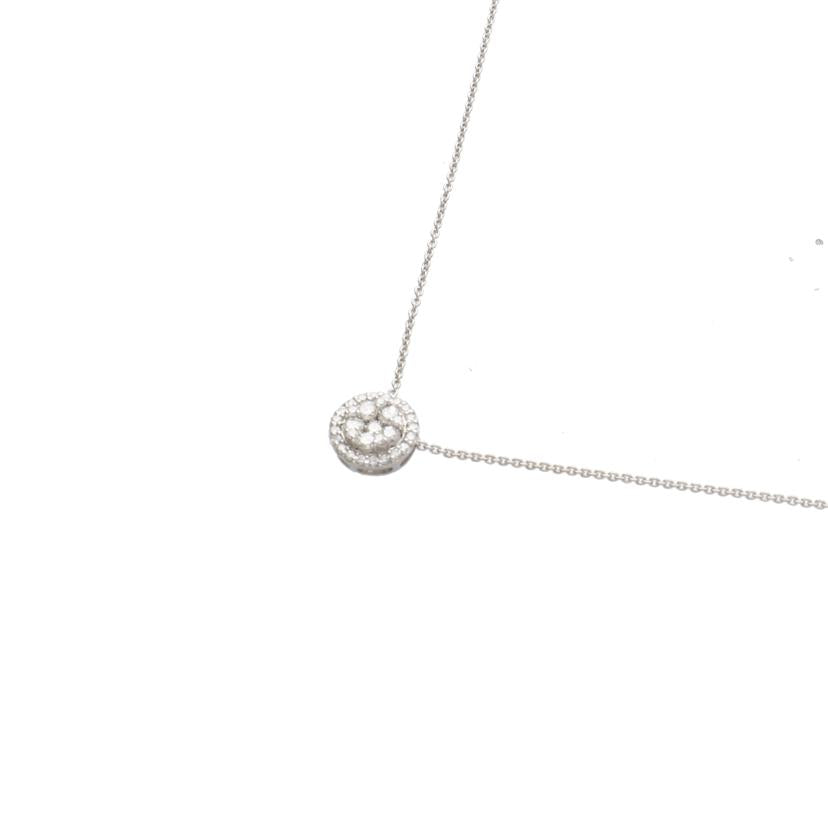 K18WGダイヤネックレス0.36ct//Aランク/95
