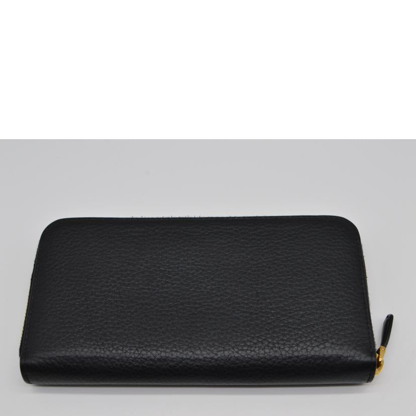 PRADA プラダ/ヴィッテログレインレザー長財布/ネロ/1ML506//107*/ABランク/89