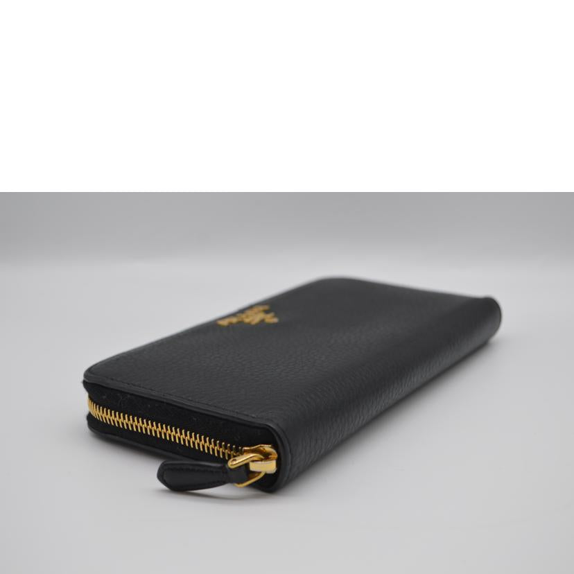 PRADA プラダ/ヴィッテログレインレザー長財布/ネロ/1ML506//107*/ABランク/89
