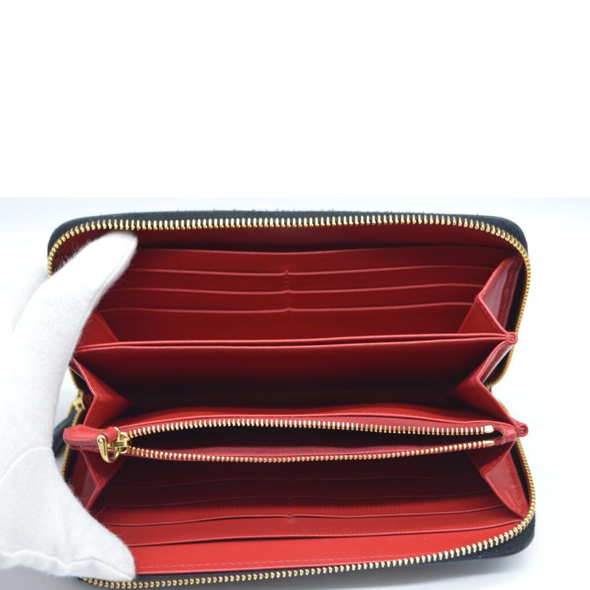 PRADA プラダ/ヴィッテログレインレザー長財布/ネロ/1ML506//107*/ABランク/89