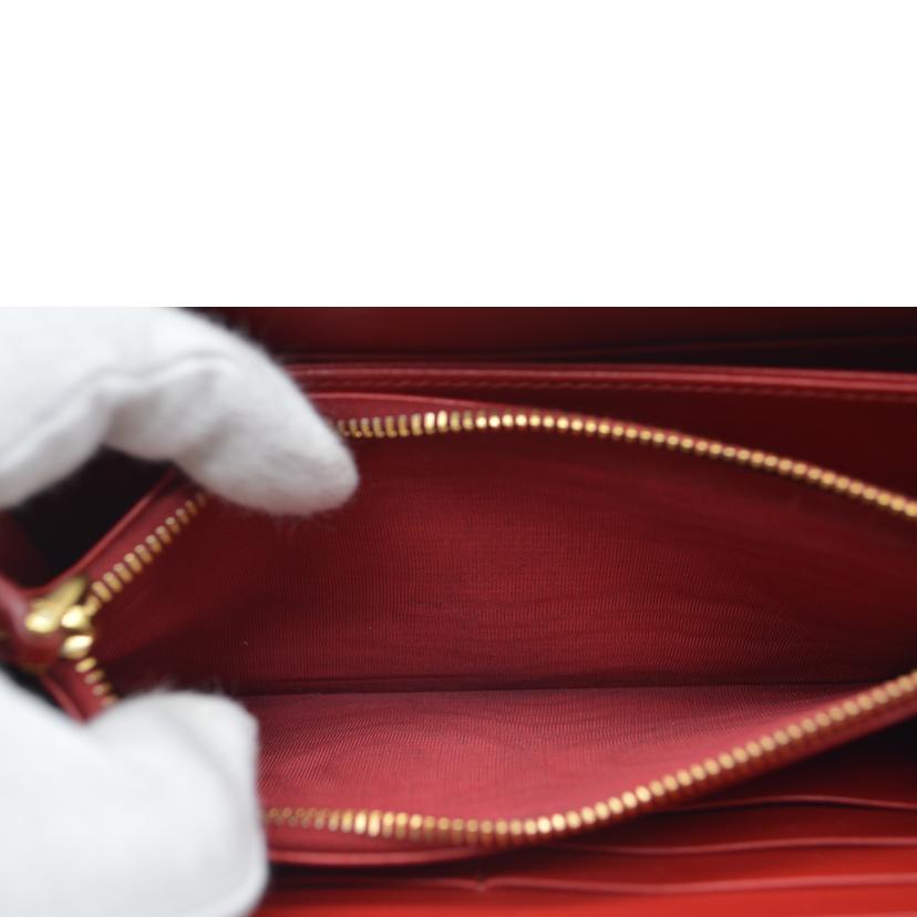 PRADA プラダ/ヴィッテログレインレザー長財布/ネロ/1ML506//107*/ABランク/89