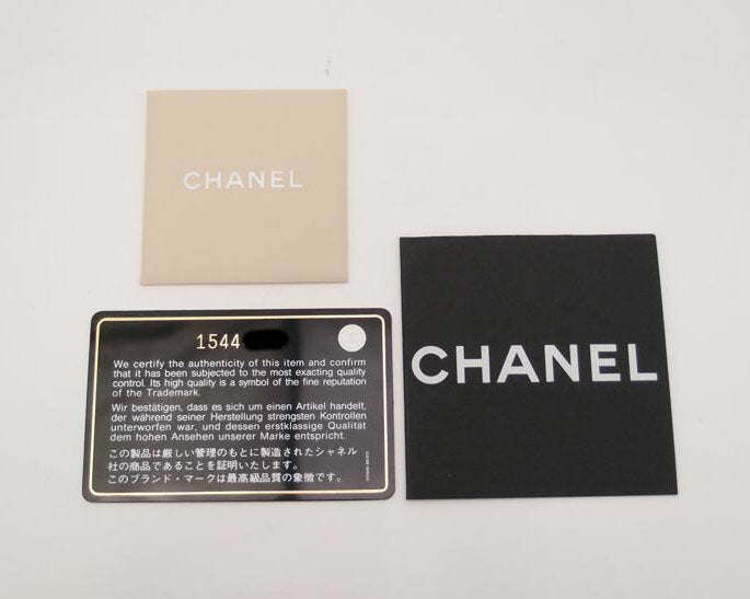 CHANEL シャネル CC ココマーク 15番台 幅25cm 肩掛け 黒 ブラック レディース/マトラッセ25・Wフラップエナメルチェーンショルダー/A40451//15444134/Aランク/69