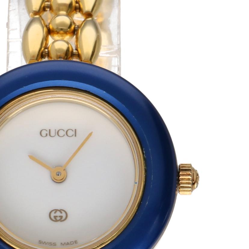 GUCCI グッチ/チェンジベゼル レディースクオーツ/11/12.2//017****/Bランク/75