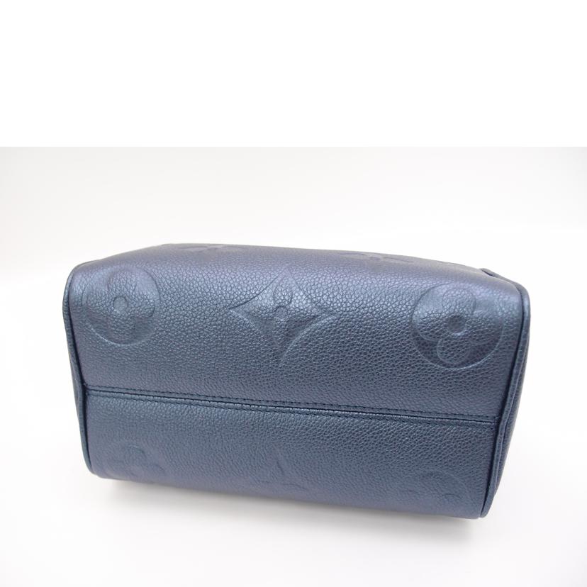 LOUIS VUITTON ルイ・ヴィトン ハンドバッグ モノグラム グレインレザー ネイビーブルー/スピーディ・バンドリエール20/ジャイアント・アンプラント/M58958//RFID内蔵/SAランク/69
