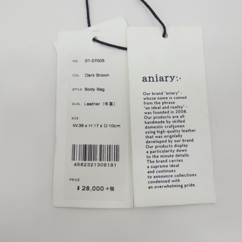 aniary アニアリ/ボディバッグ//ABランク/77