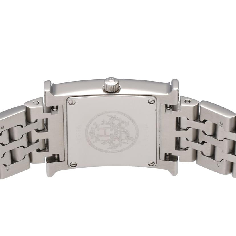 HERMES エルメス/Hウォッチ/ステンレスベルト/レディース/クオーツ//195****/Aランク/75