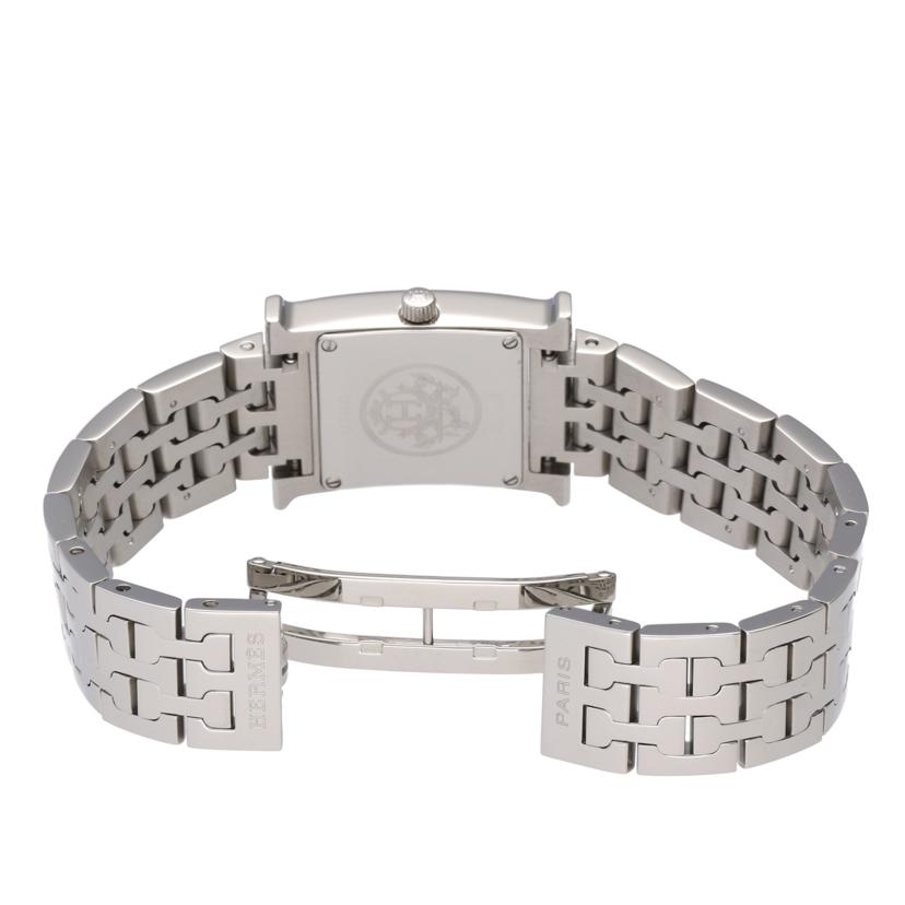 HERMES エルメス/Hウォッチ/ステンレスベルト/レディース/クオーツ//195****/Aランク/75