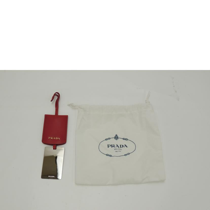 PRADA プラダ ハンドバッグ カゴバッグ ストロー バスケット ショルダー/ウィッカーハンド/レッド/ショルダー付/1BG172//130/SAランク/69