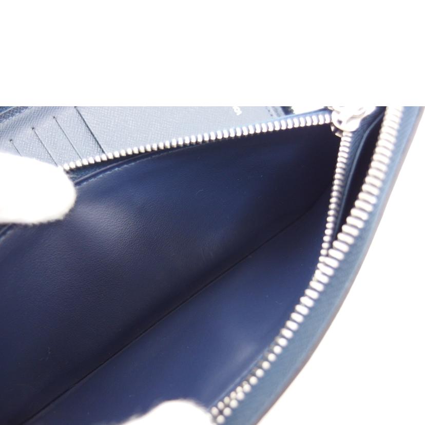 LV ルイ・ヴィトン ラウンドファスナー長財布/ジッピーウォレット/ヴェルティカル/タイガ/ブルーマリーヌ/M30510//ICチ***/ABランク/04