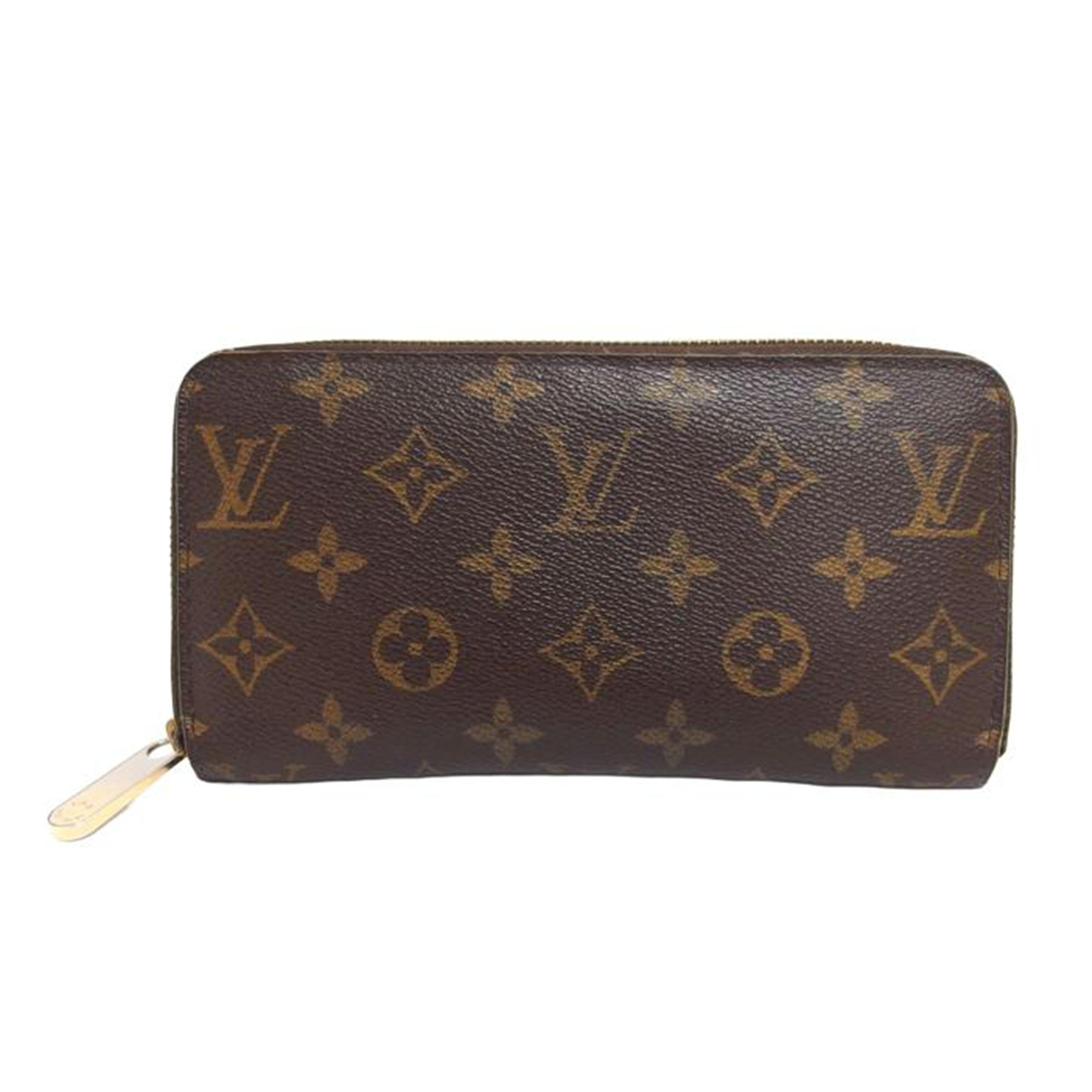 LV ルイ・ヴィトン ラウンドファスナー長財布 ブラウン/ジッピーウォレット旧型/モノグラム/M60017//CA4***/Bランク/04