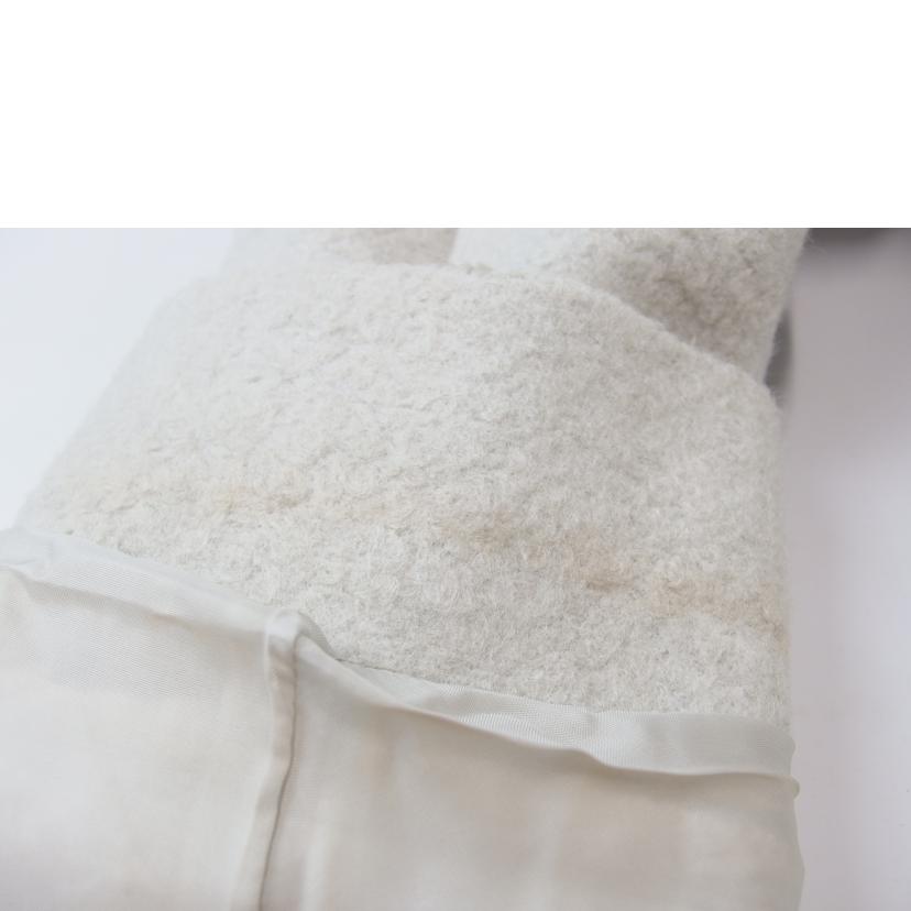 KEIKO KISHI/KEIKO KISHI by nosh ウールロングコート ホワイト サイズ2/287-8205//ABランク/83